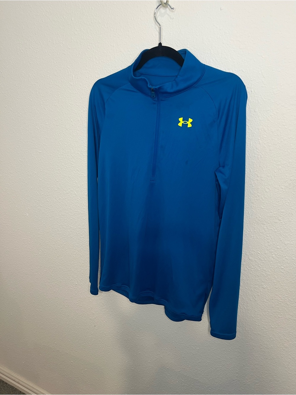Under Armour Royal Blue Athletic Top with Logo